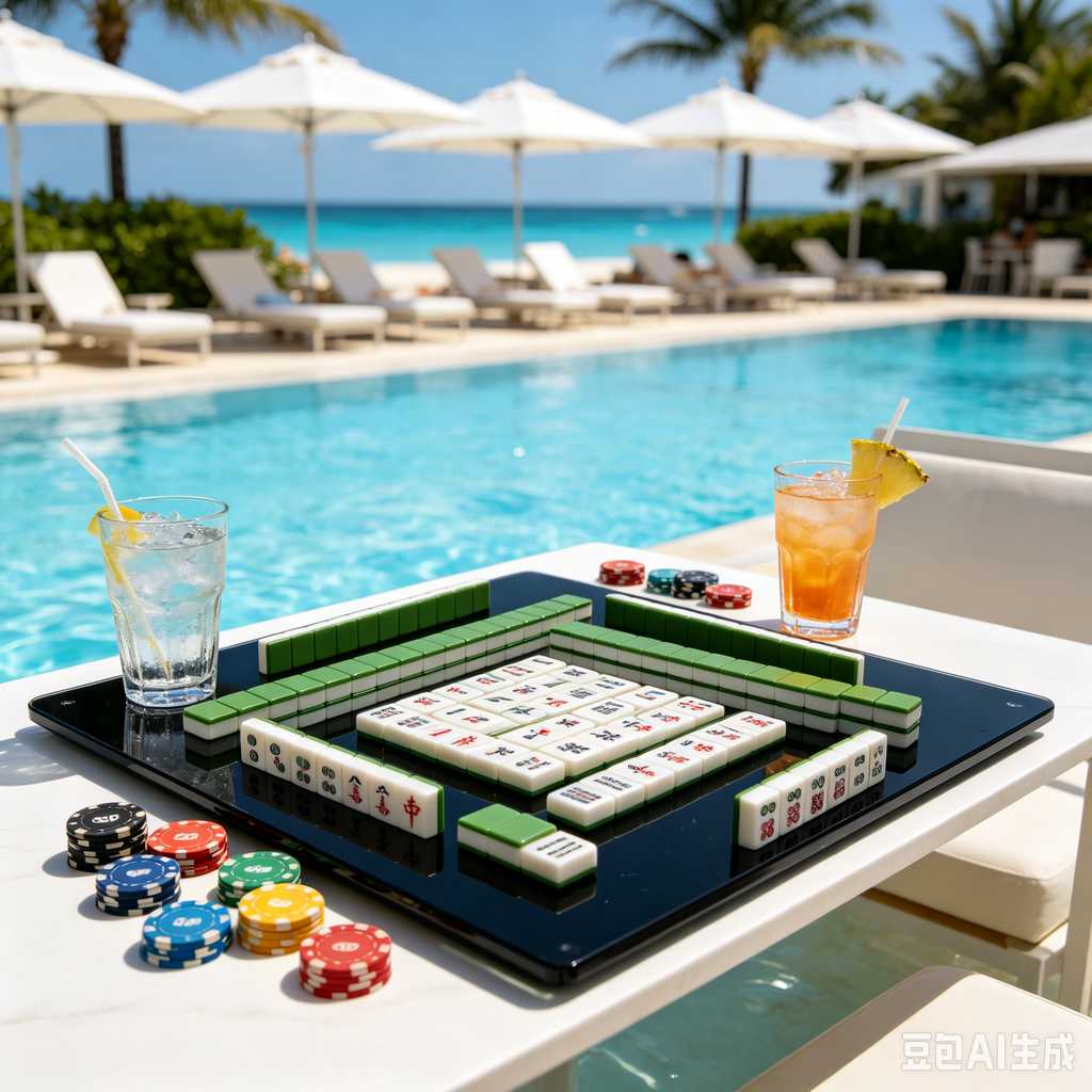 traditional color mahjong set