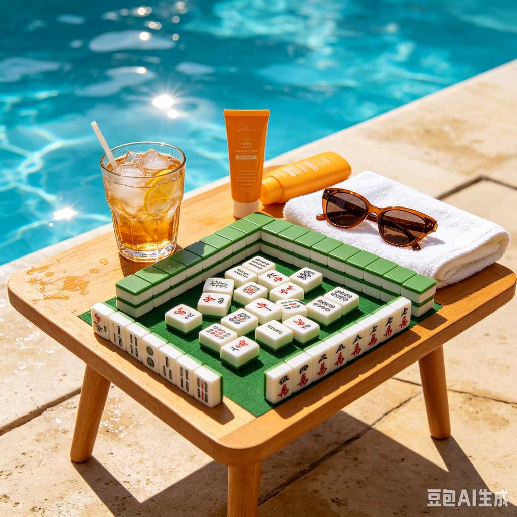 premium mahjong accessory set