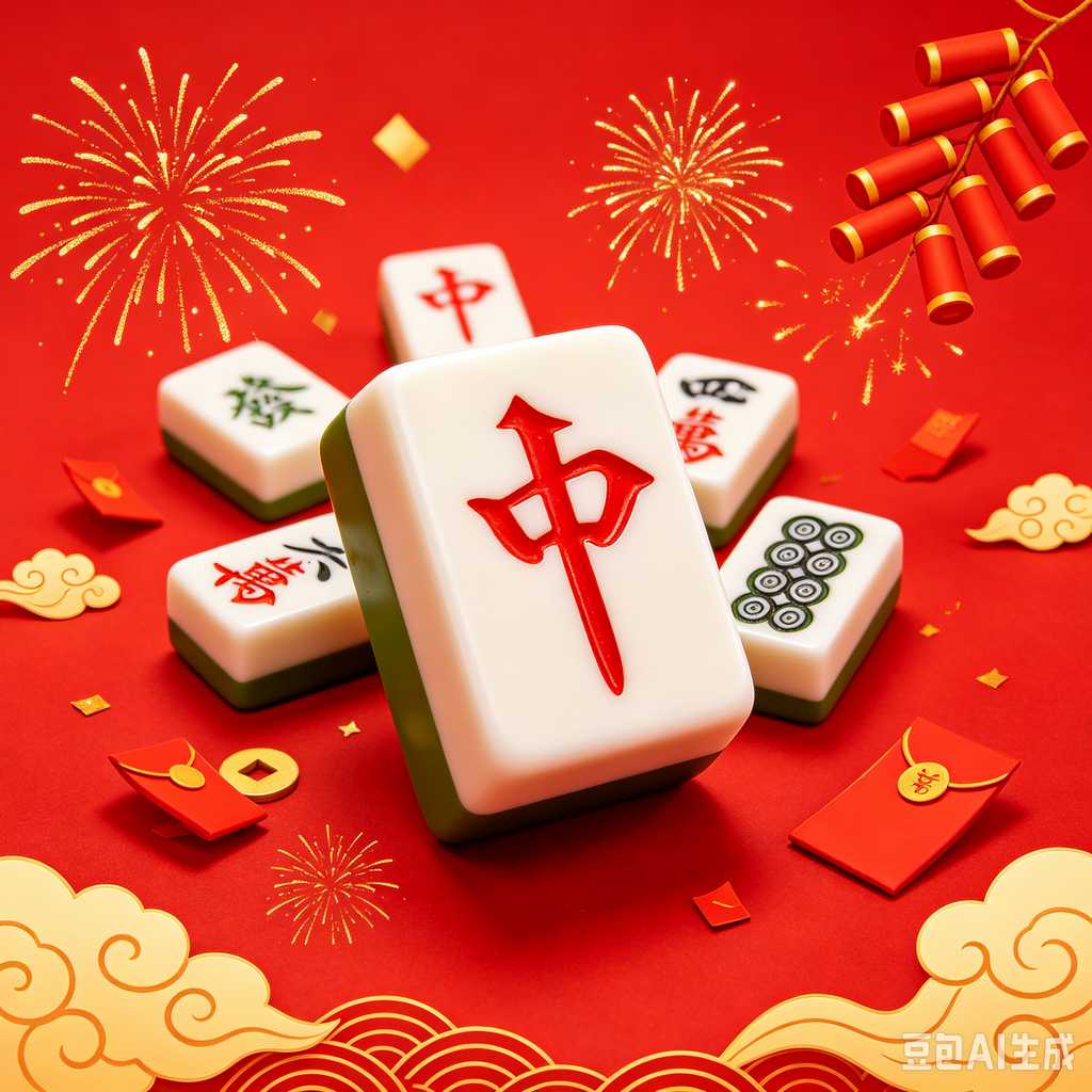 colored mahjong tile racks