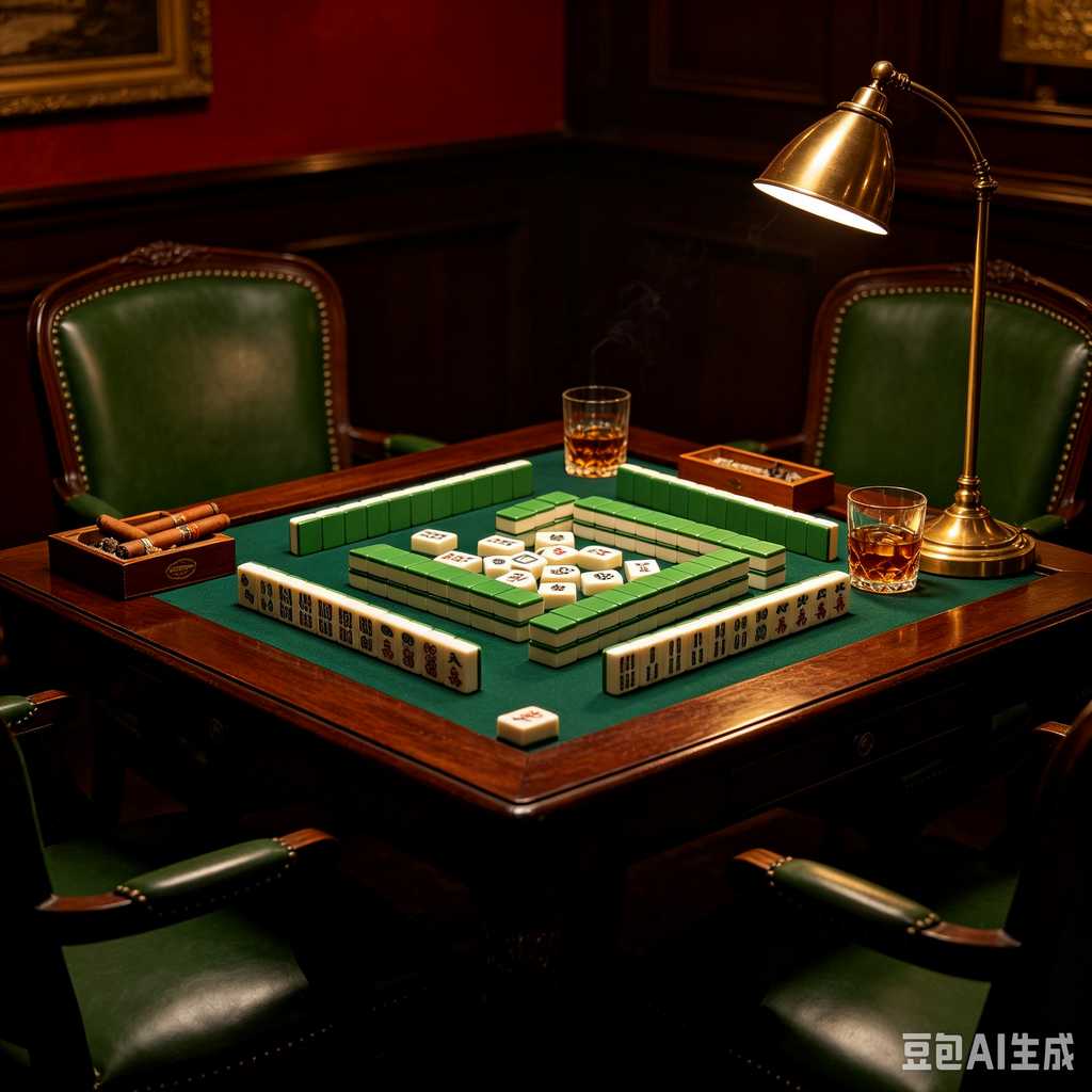 unique color mahjong tiles design