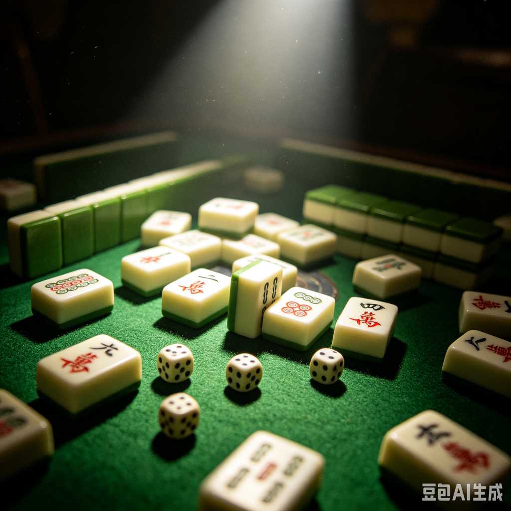 bright print mahjong tiles