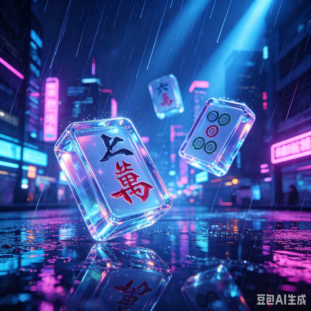 bright print mahjong tiles