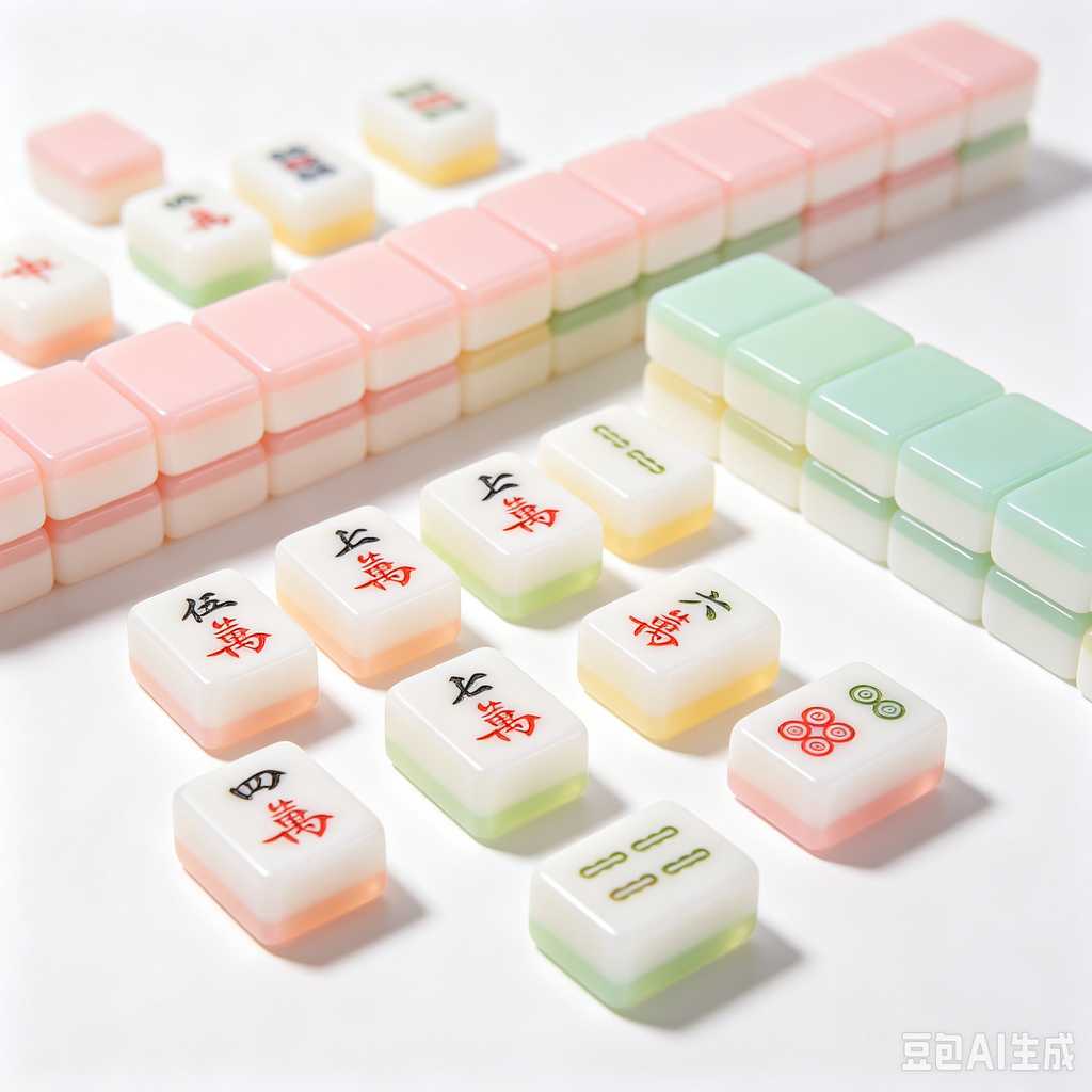 stable print mahjong set